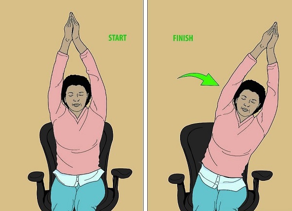 حرکت برای رفع خستگی هنگام استفاده از کامپیوتر